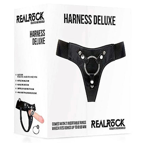 RealRock Harness Deluxe by Shots Toys - Strap On Sextoys