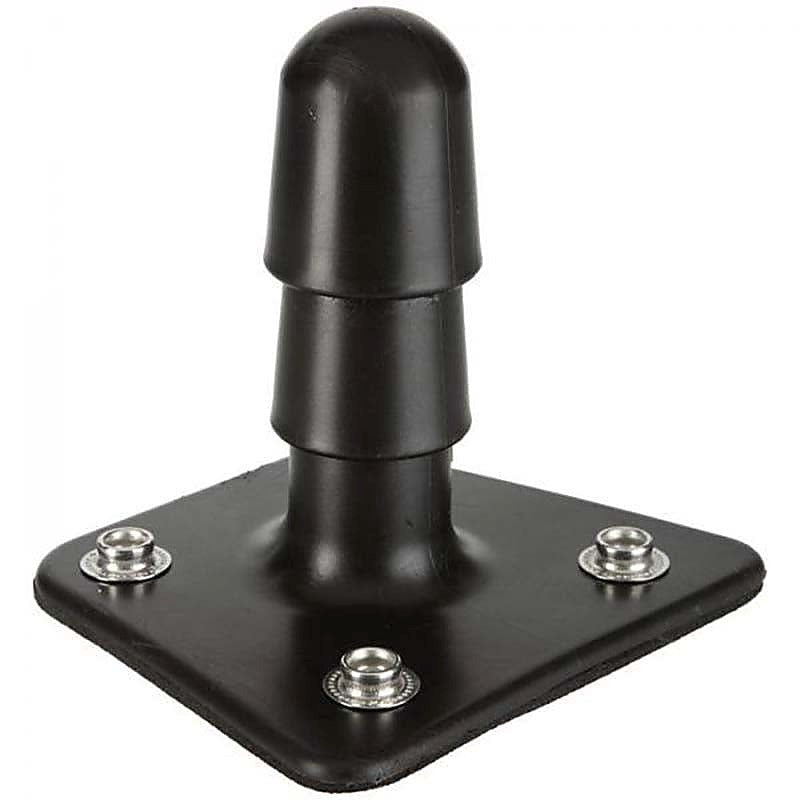 Vac-U-Lock Crotchless Velvet Harness with Plug - Strap On Sextoys