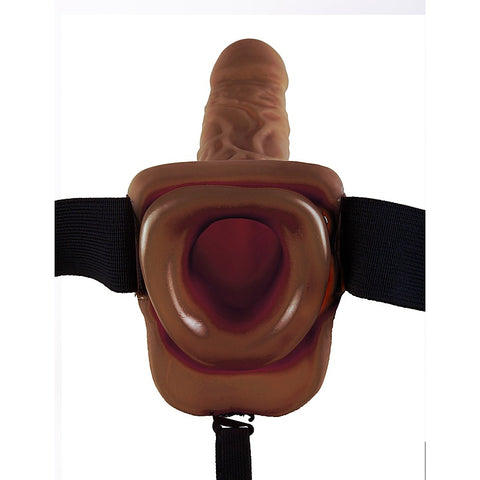 Fetish Fantasy 9 Inch Hollow Strap-On Dildo With Balls - Strap On Sextoys