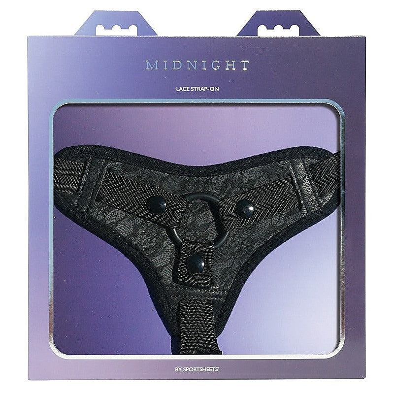 Midnight Lace Strap On by Sportsheets - Strap On Sextoys