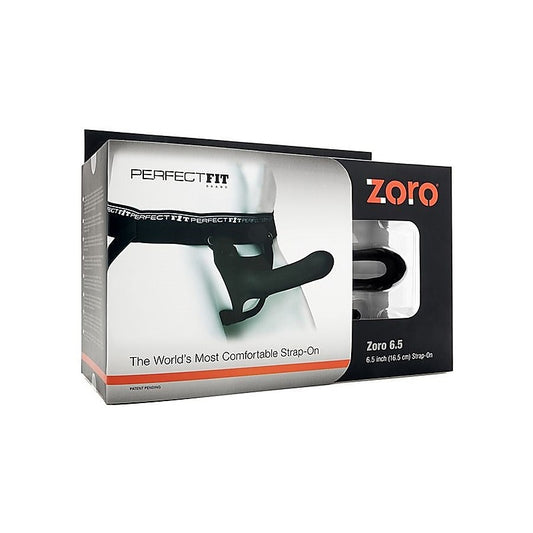 Zoro 6.5 Inches Black by Perfect Fit - Strap On Sextoys