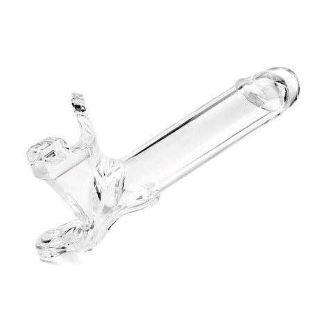 Zoro Knight 6 inch Clear by Perfect Fit - Strap On Sextoys