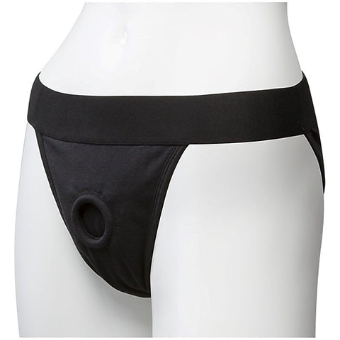 Vac-U-Lock Panty Harness Plug Full Back by Doc Johnson - Strap On Sextoys