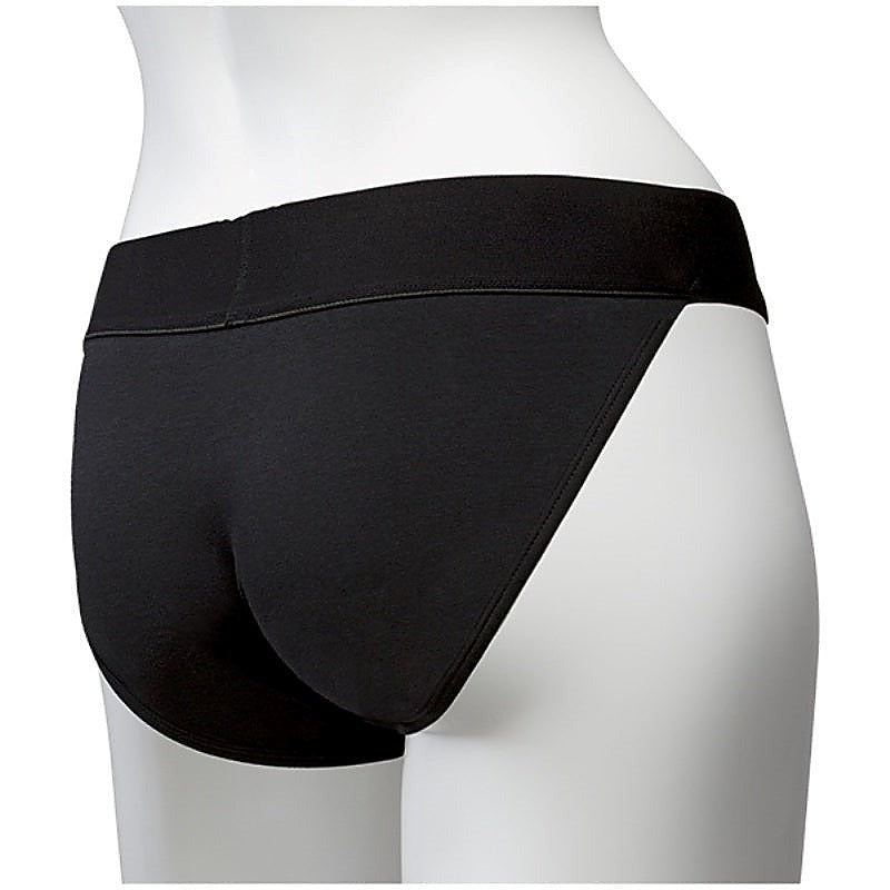 Vac-U-Lock Panty Harness Plug Full Back by Doc Johnson - Strap On Sextoys