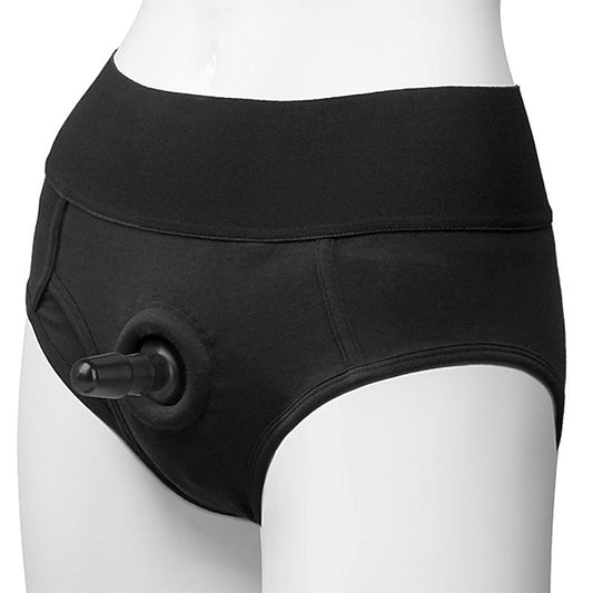 Vac-U-Lock Panty Harness Plug Briefs by Doc Johnson - Strap On Sextoys