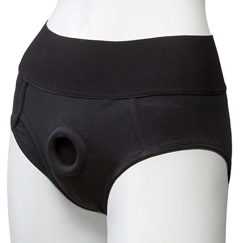 Vac-U-Lock Panty Harness Plug Briefs by Doc Johnson - Strap On Sextoys