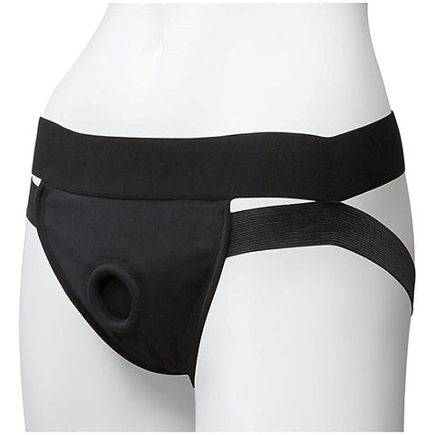 Vac-U-Lock Panty Harness Plug Dual Strap by Doc Johnson - Strap On Sextoys