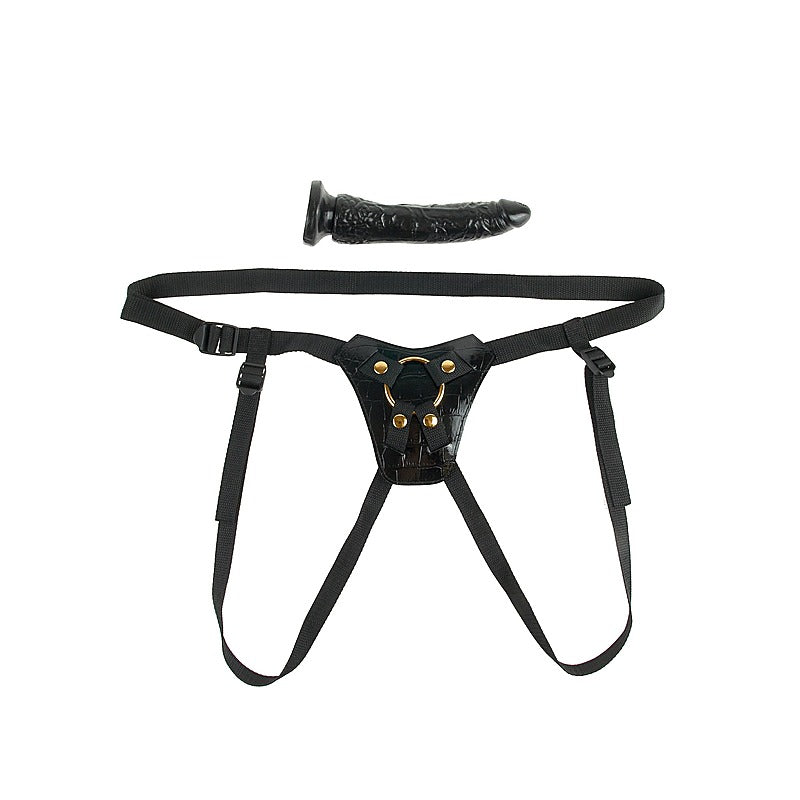 Fetish Fantasy Gold Designer Strap-On Dildo - Strap On Sextoys