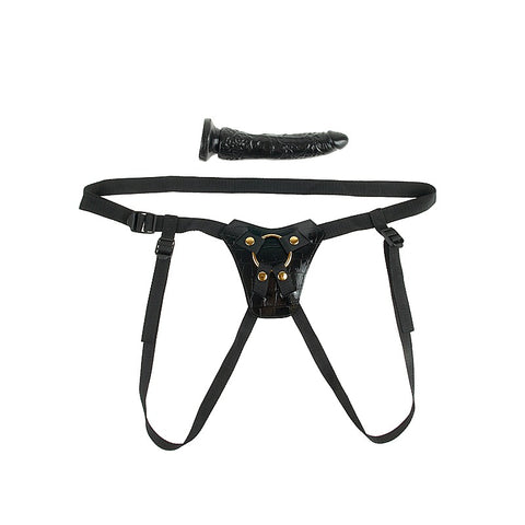 Fetish Fantasy Gold Designer Strap-On Dildo - Strap On Sextoys