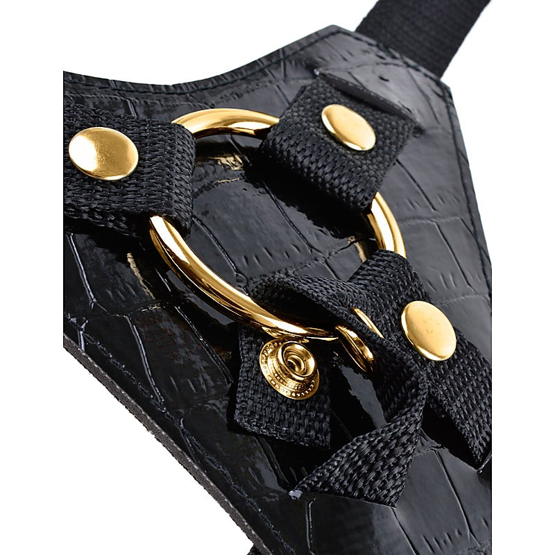 Fetish Fantasy Gold Designer Strap-On Dildo - Strap On Sextoys