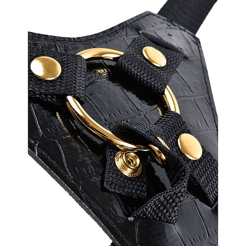 Fetish Fantasy Gold Designer Strap-On Dildo - Strap On Sextoys