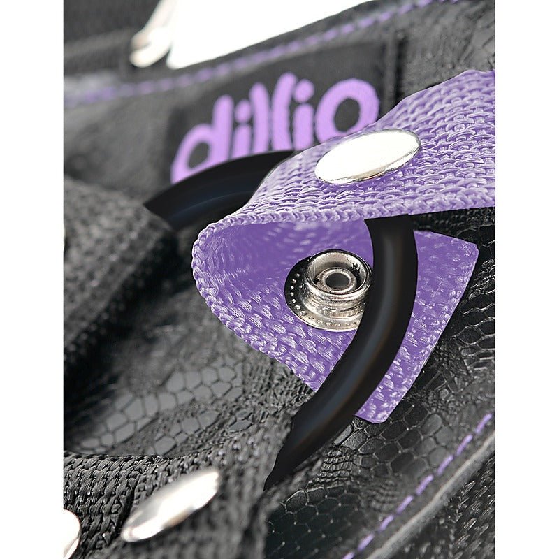 Dillio 7 Inch Strap-On Suspender Harness Set - Strap On Sextoys