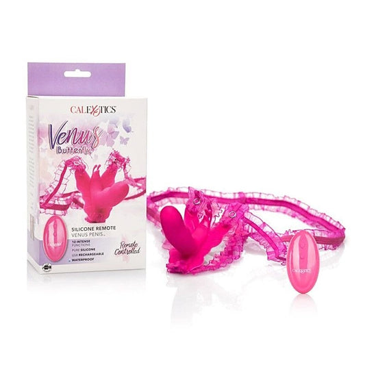 Venus Butterfly Silicone Remote by California Exotics - Strap On Sextoys