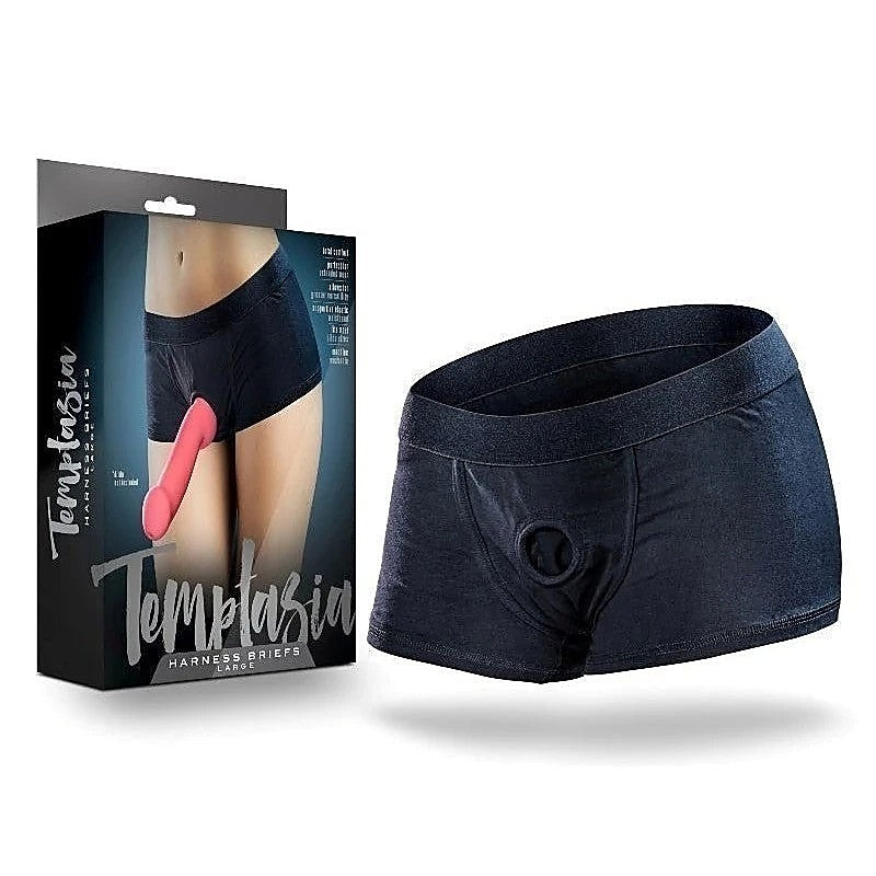 Blush Novelties Temptasia Intimate Harness Elevate Your Strap On Experience - Strap On Sextoys