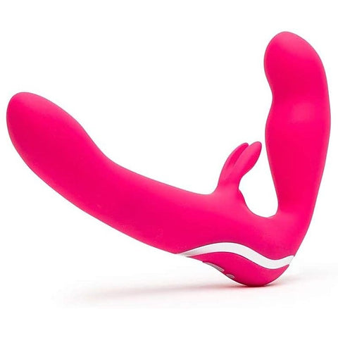 Strapless Strap-On Rabbit Vibe by Love Honey - Rabbit Vibrators