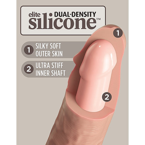 King Cock Elite Beginners Silicone Body Dock Strap-On Kit - Realistic Dildos