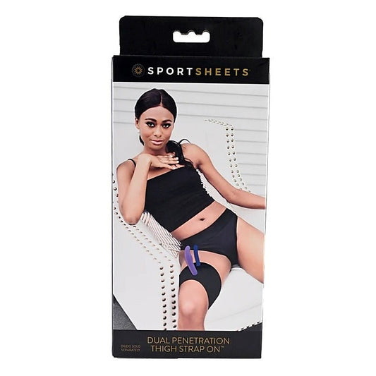 Dual Penetration Thigh Strap-On by Sportsheets - Strap On Sextoys