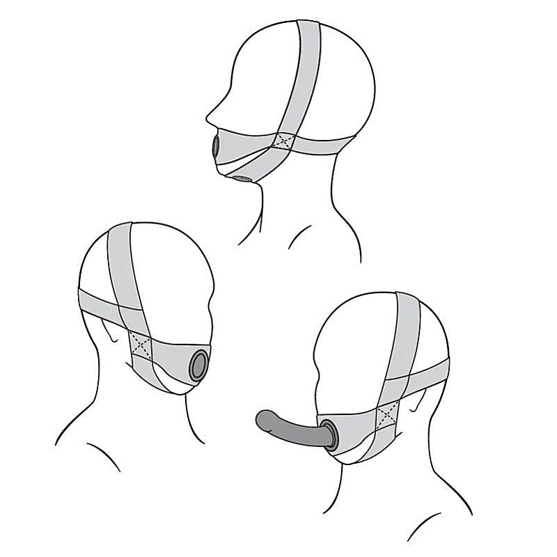 Face Strap-On by Sportsheets - Strap On Sextoys