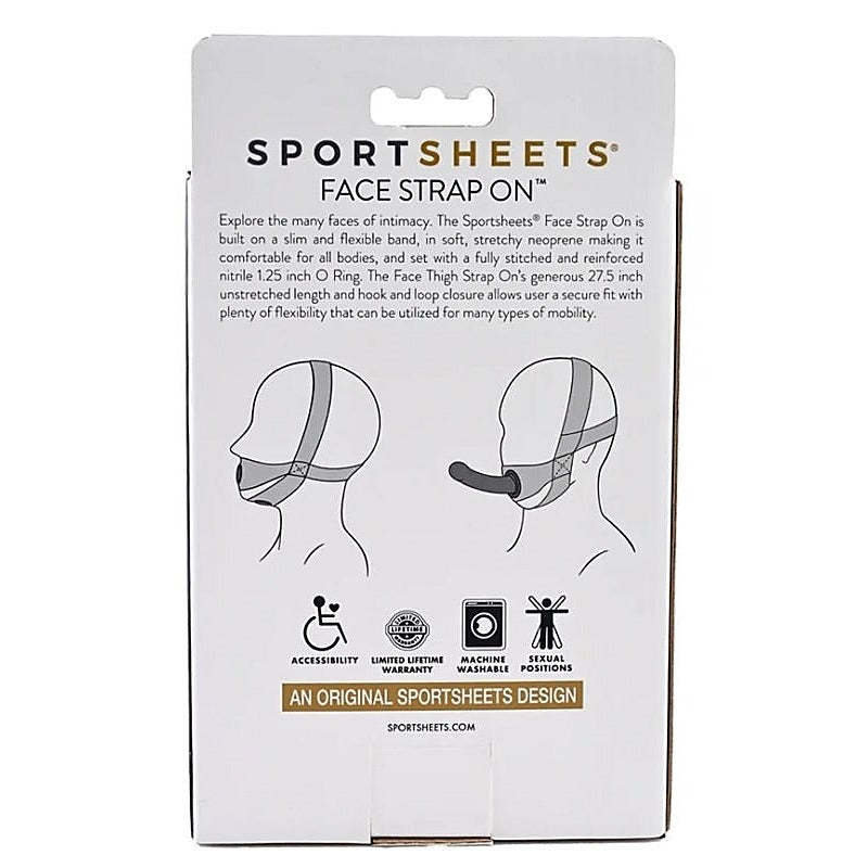 Face Strap-On by Sportsheets - Strap On Sextoys