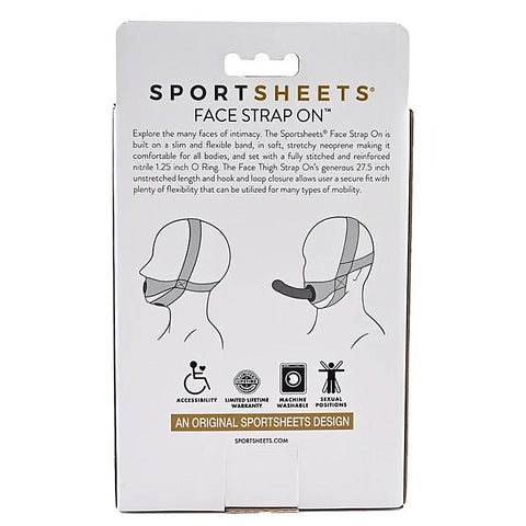 Face Strap-On by Sportsheets - Strap On Sextoys