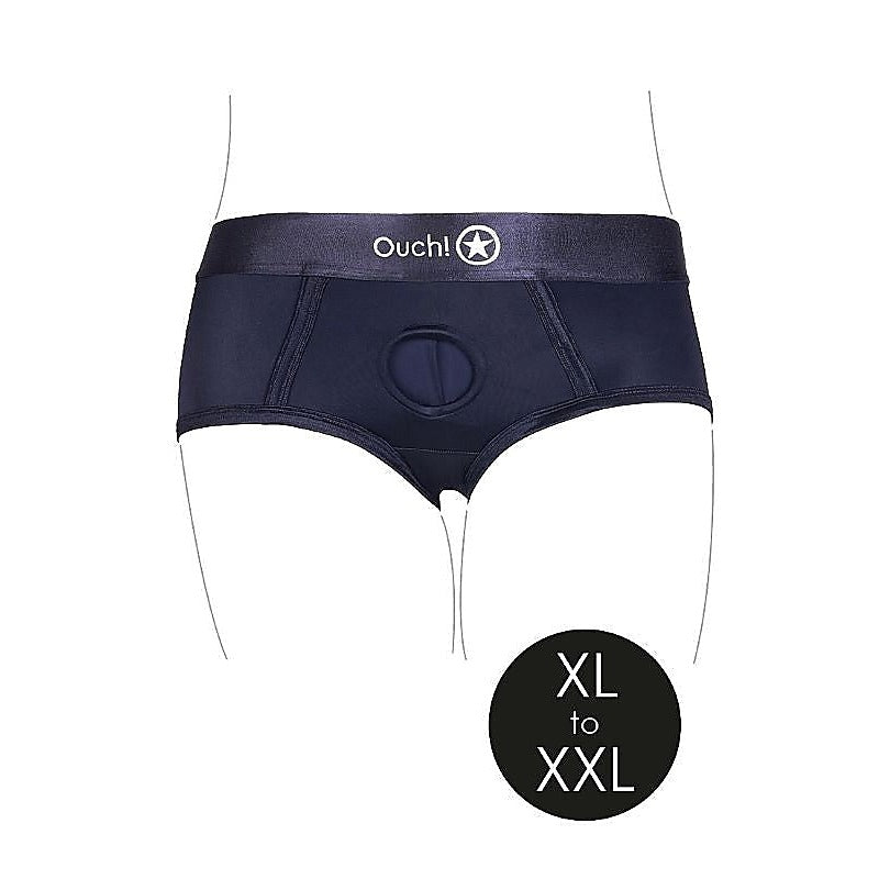 Vibrating Strap-on Brief by Shots Toys - Strap On Sextoys