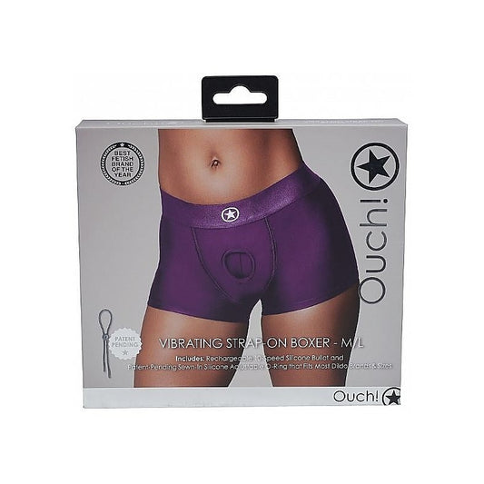 Ouch Electrifying Strap-on Boxer by Shots Toys - Strap On Sextoys