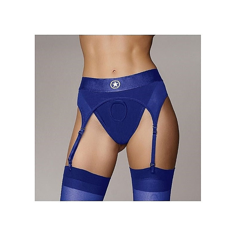 Ouch Pleasure Enhancer - Vibrating Strap-on Thong - Strap On Sextoys