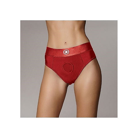 Ouch! Electrifying Strap-on Thong by Shots Toys - Strap On Sextoys