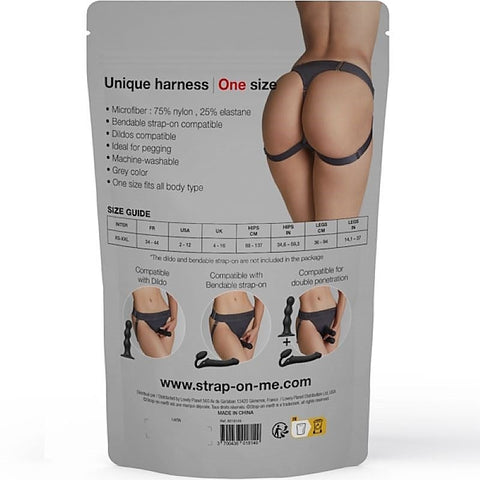Dual-Ring Harness by Strap-On-Me - Realistic Dildos