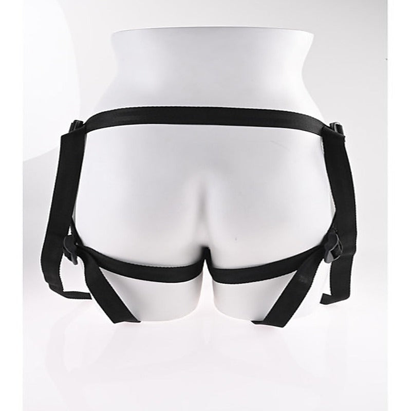 Saffron Silicone Strap-On Pegging Kit by Sportsheets - Strap On Sextoys