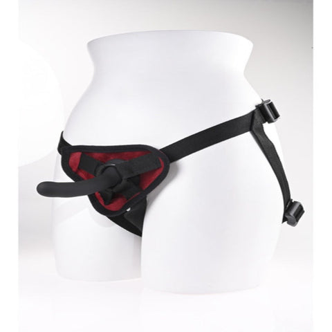 Sportsheets Saffron Silicone Strap On Pegging Kit for Couples Exploration - Strap On Sextoys
