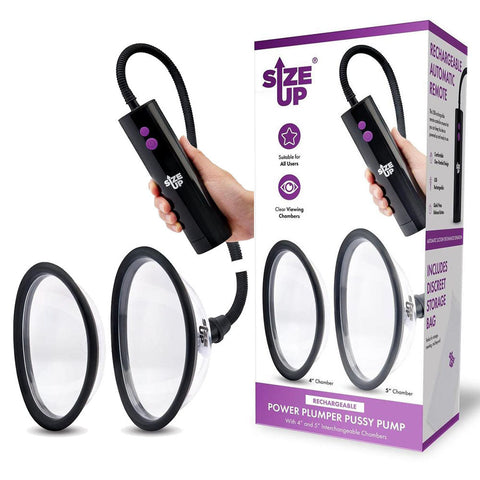 Xgen Size Up Rechargeable Power Plumper Enhancement Pump - Pussy And Clit Toys