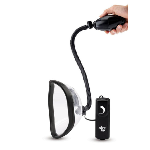 Xgen Size Up Womens Rechargeable Vibrating Intimate Pump - Pussy And Clit Toys
