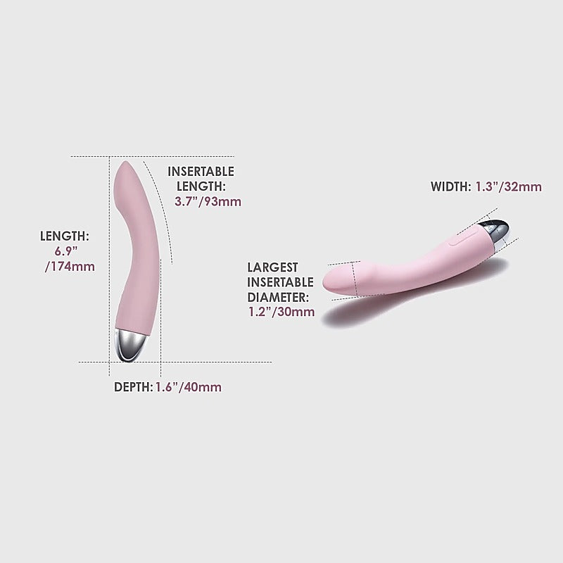 Amy Multi Functions Silicone G-Spot Vibrator by Svakom - G-Spot Vibrators