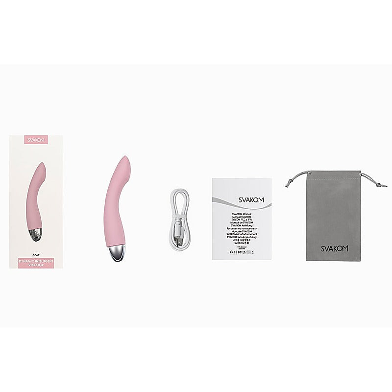 Amy Multi Functions Silicone G-Spot Vibrator by Svakom - G-Spot Vibrators