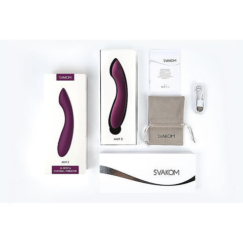 Amy 2 Flexible G-Spot Vibrator by Svakom - G-Spot Vibrators