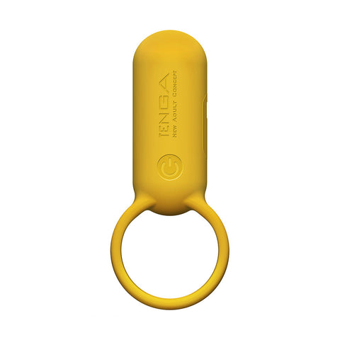 Tenga Svr Waterproof Vibrating Penis Ring with Upright Clitoral Stimulator - Vibrating Cock Rings