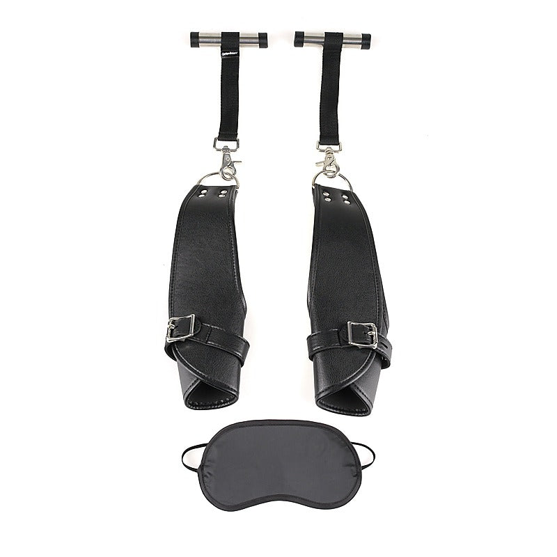 Fetish Play Deluxe Door Cuffs by Pipedream Products - Sex Furniture