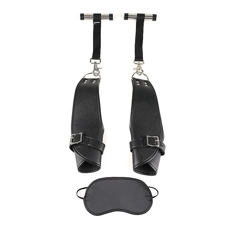 Fetish Play Deluxe Door Cuffs by Pipedream Products - Sex Furniture