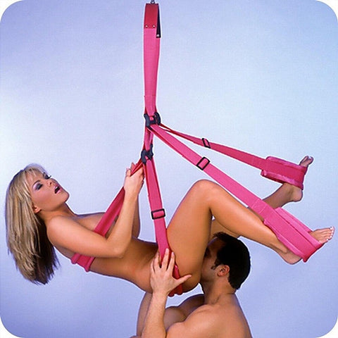 Fetish Fantasy Fully Adjustable Sex Swing - Love Eggs and Kegel Exercisers