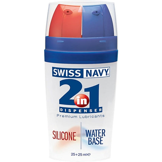 2-In-1 Silicone & Water Based by Swiss Navy - Water Based Lubes