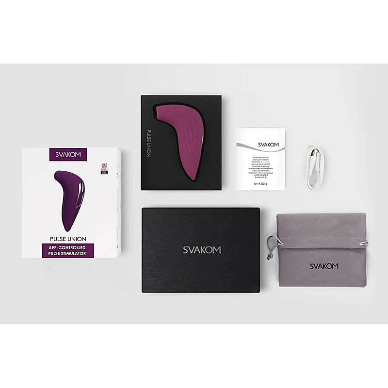 Pulse Union App-Controlled Clitoral Stimulator by Svakom - Clit Ticklers and Pulsators