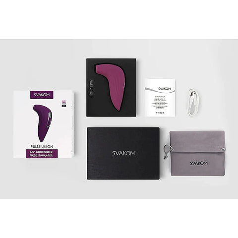 Pulse Union App-Controlled Clitoral Stimulator by Svakom - Clit Ticklers and Pulsators