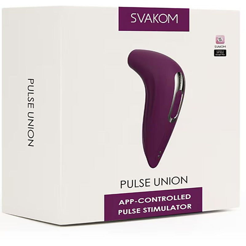 Pulse Union App-Controlled Clitoral Stimulator by Svakom - Clit Ticklers and Pulsators