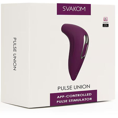Pulse Union App-Controlled Clitoral Stimulator by Svakom - Clit Ticklers and Pulsators