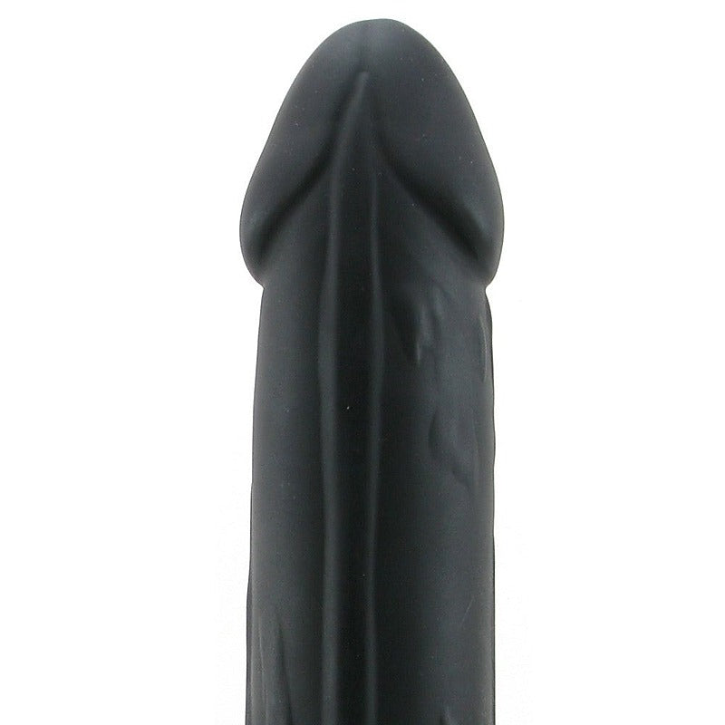Premium Hoss Black Silicone Dildo by Tantus - Realistic Dildos