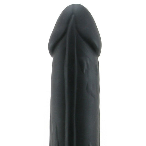 Premium Hoss Black Silicone Dildo by Tantus - Realistic Dildos