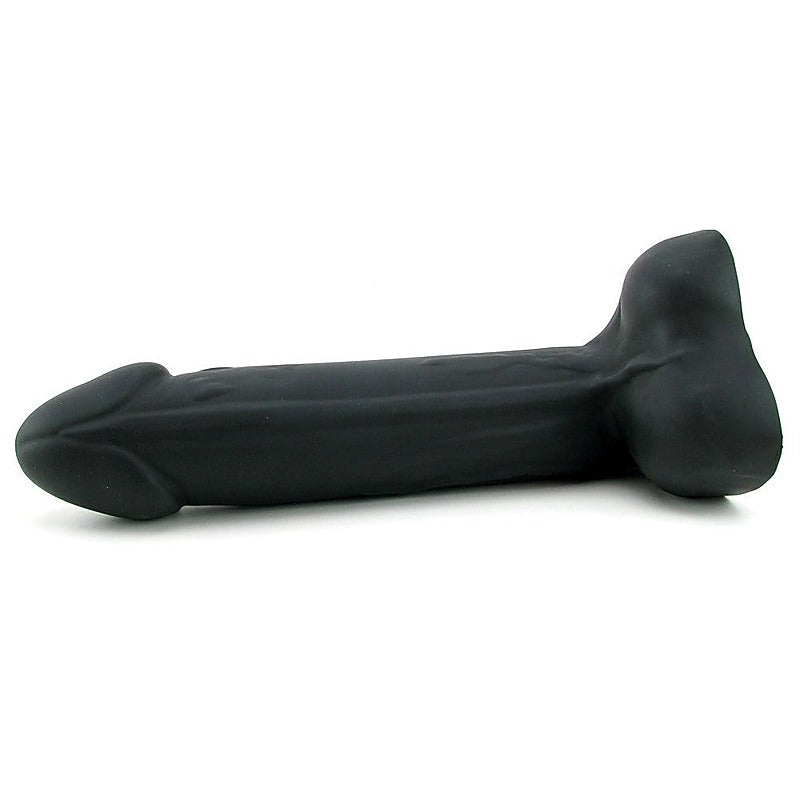 Premium Hoss Black Silicone Dildo by Tantus - Realistic Dildos