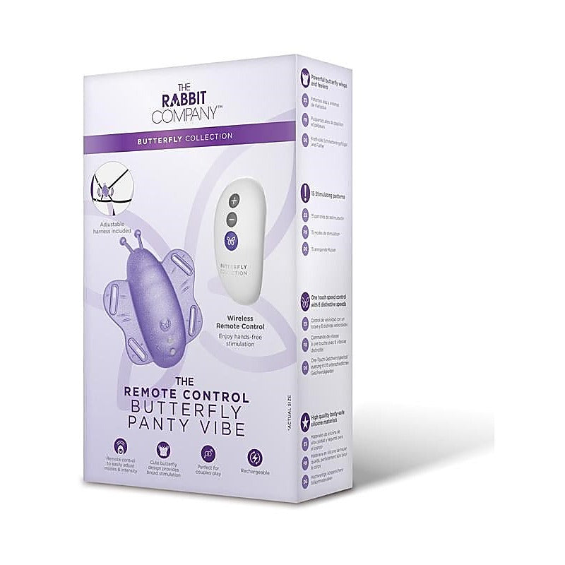 Sensual Silicone Butterfly Panty Vibrator by Xgen Products - Silicone Vibrators