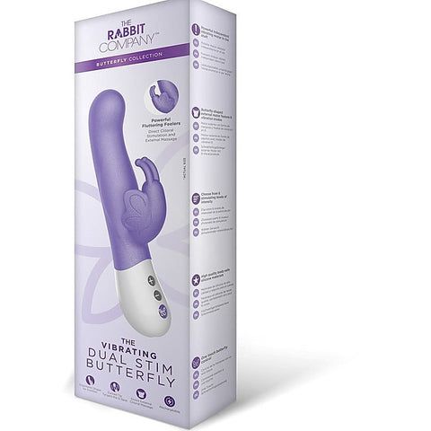 Butterfly Dual Stim G-Spot Pleasure Rabbit Vibe - G-Spot Vibrators